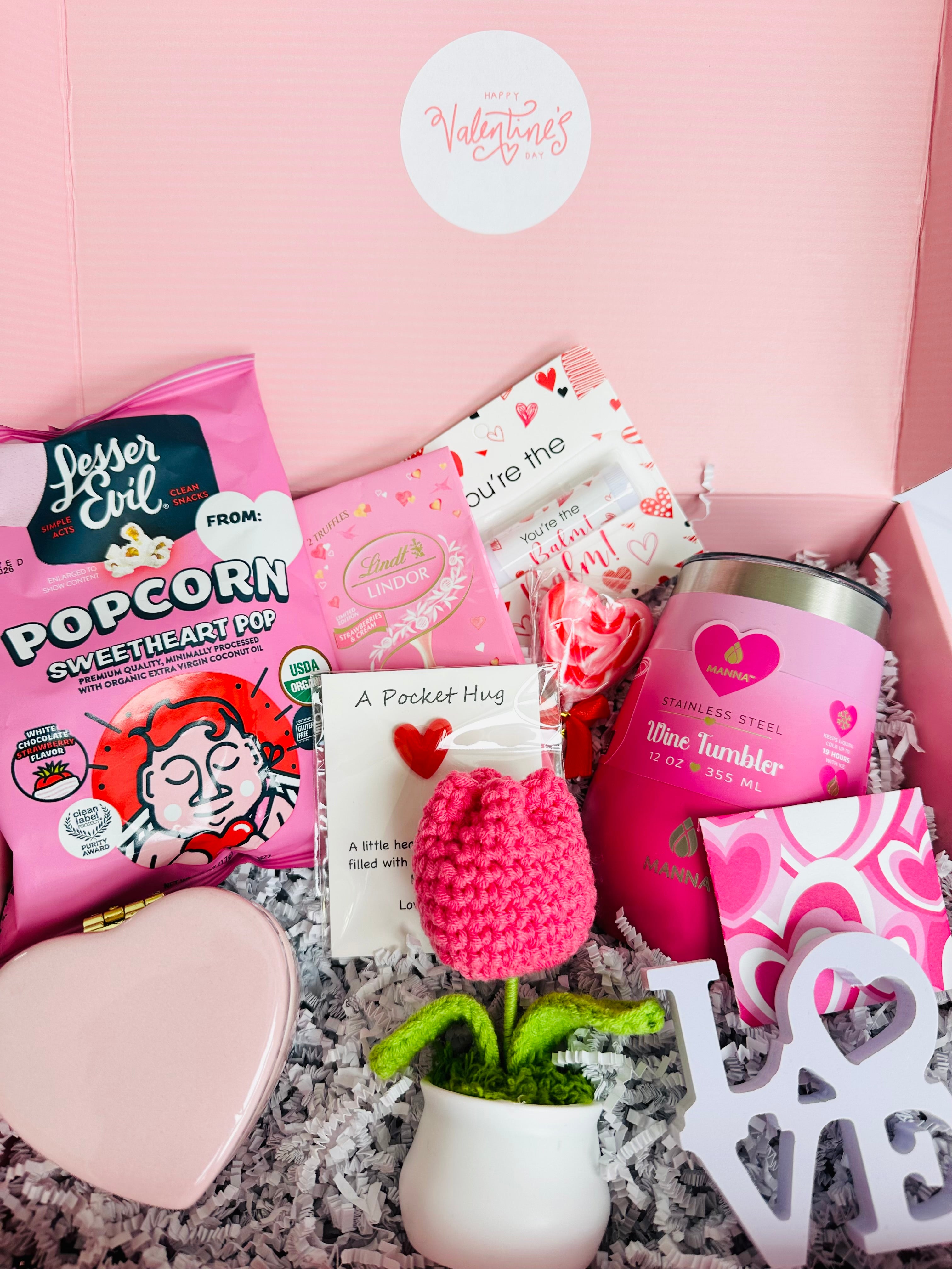 Love You to Pieces Gift Box (Valentine's Day Treats & Surprises)