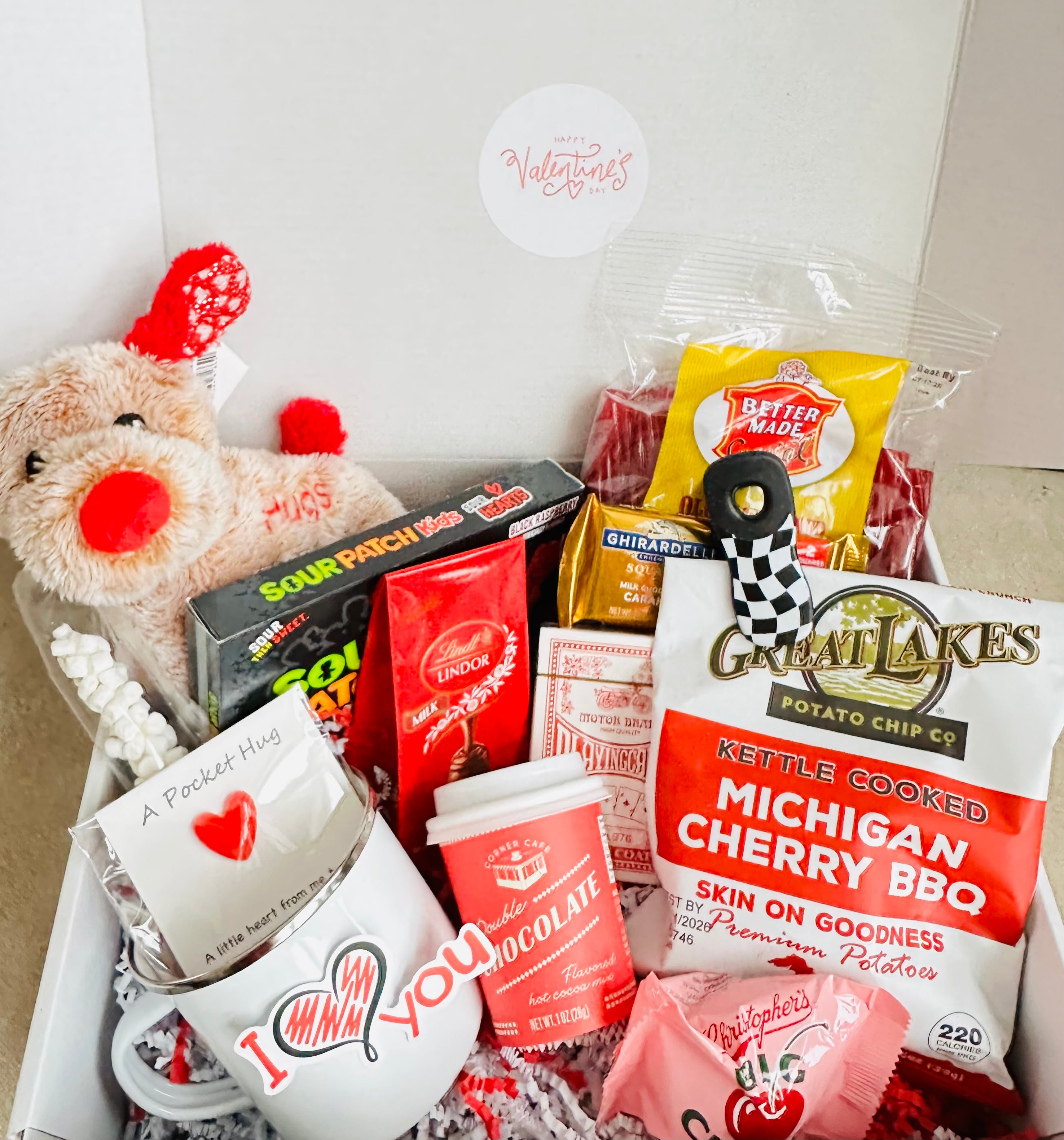 Hugs, Hearts, & Treats Gift Box