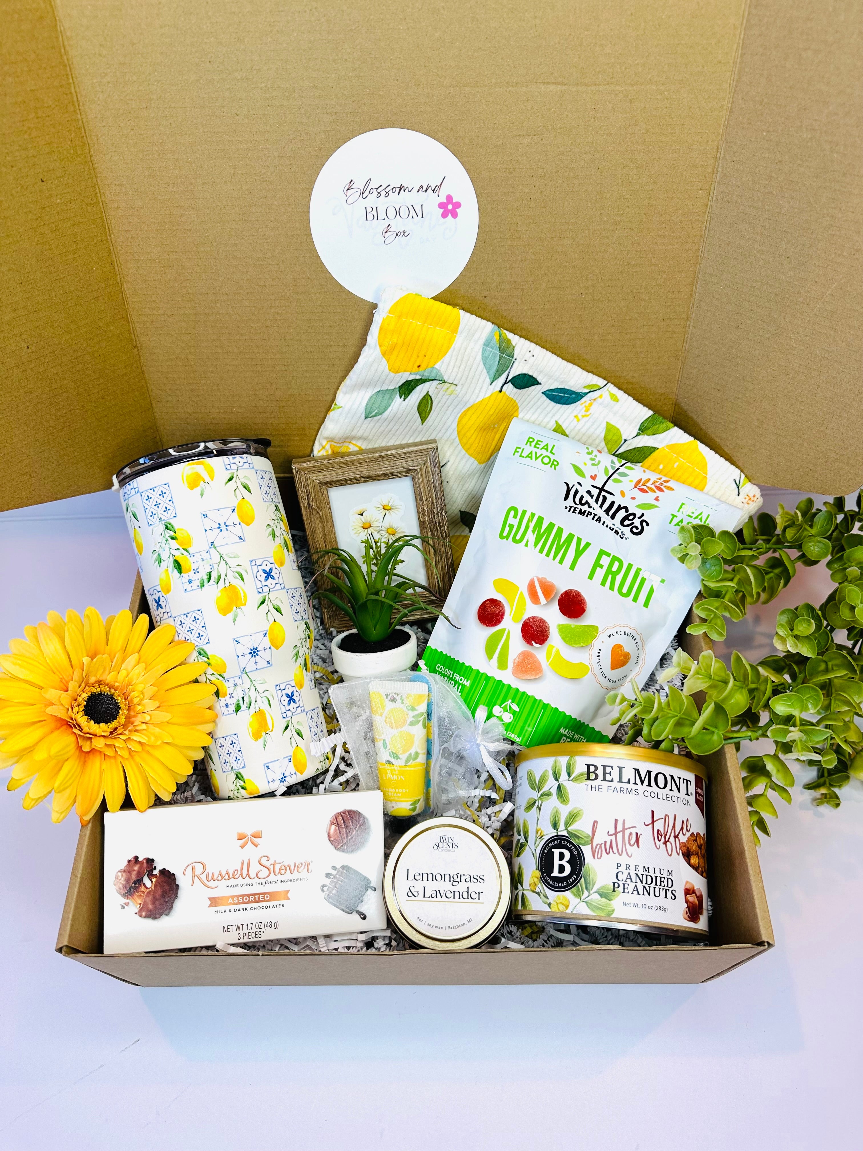 Lemon Bliss Gift Box For Her, Birthday, Thinking of You, Just Because
