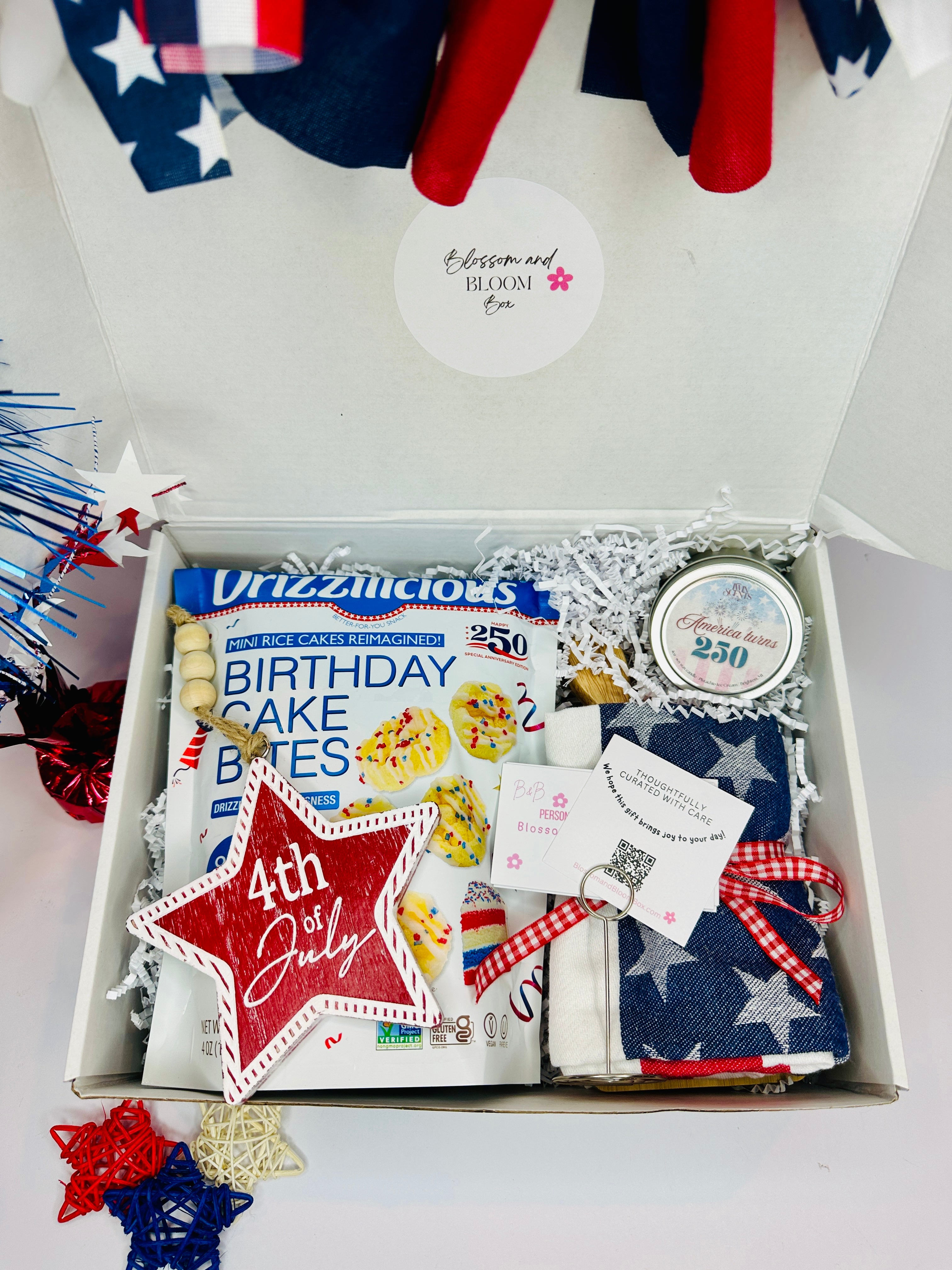 4th of July Celebration Gift Box