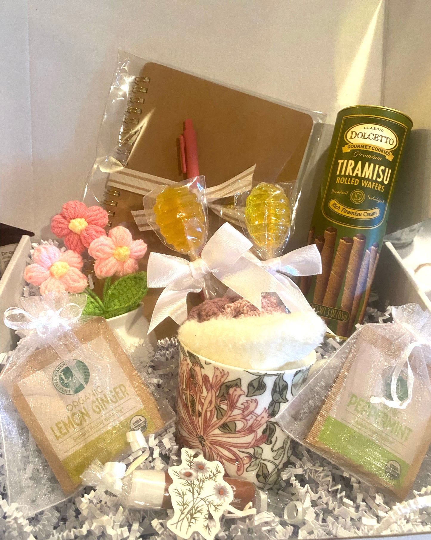 Just Because Gift Box for Adults or Children (Feel Better Soon, Get Well, Thinking of You, or Sympathy)