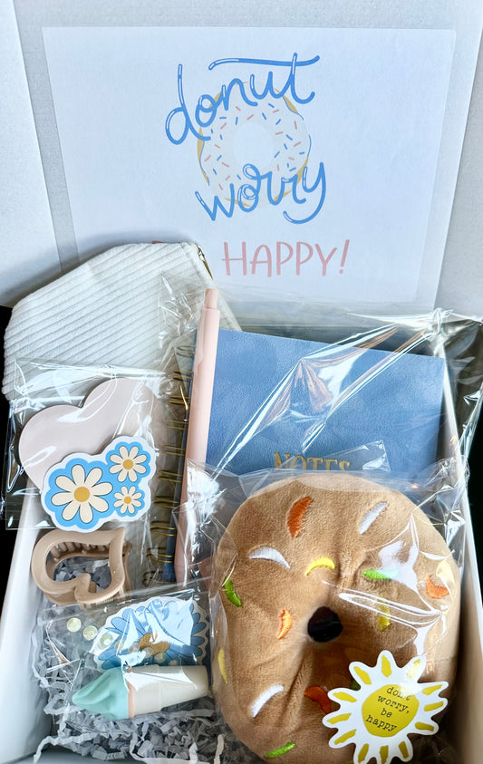 Donut Worry Be Happy Gift Box