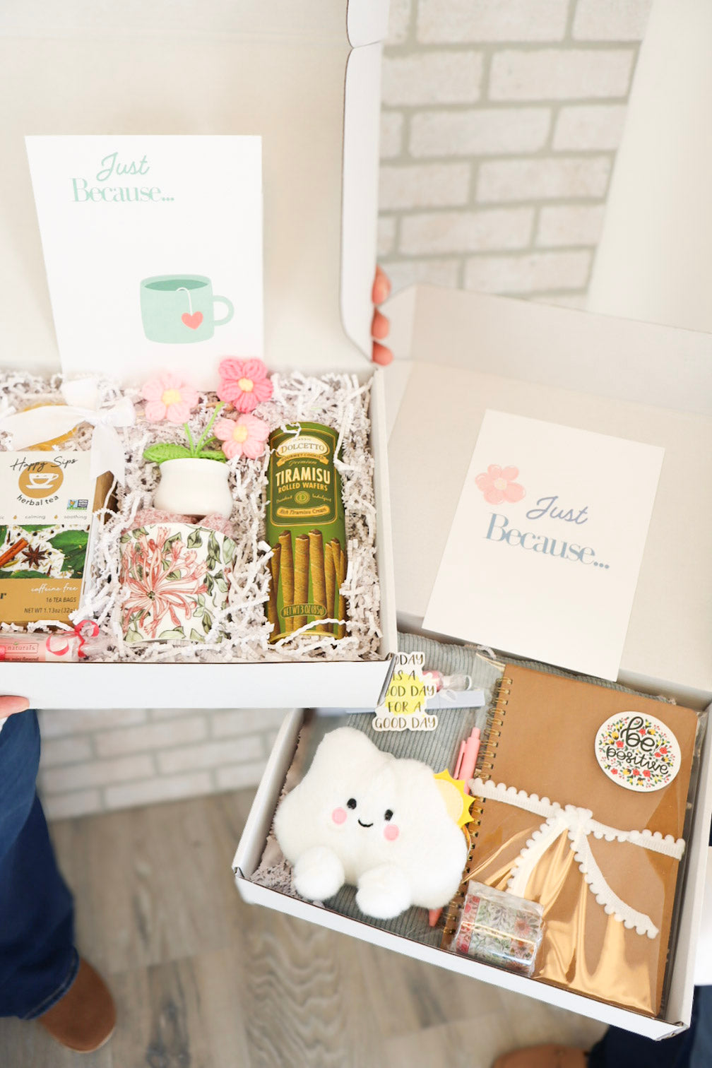 Just Because Gift Box for Adults or Children (Feel Better Soon, Get Well, Thinking of You, or Sympathy)