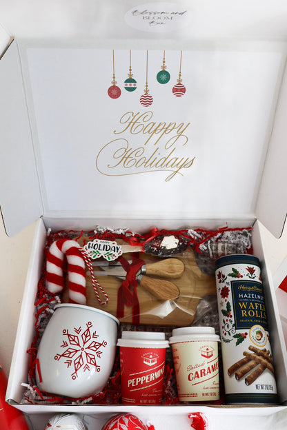 Cup of Cheer Christmas Box (Goodies for a Cozy Night In)