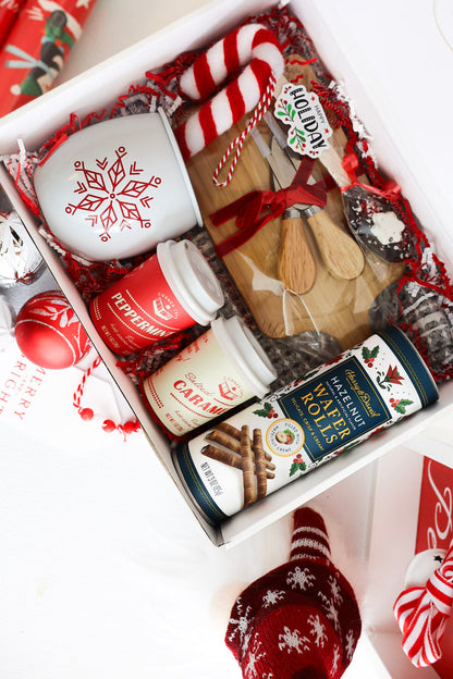 Cup of Cheer Christmas Box (Goodies for a Cozy Night In)