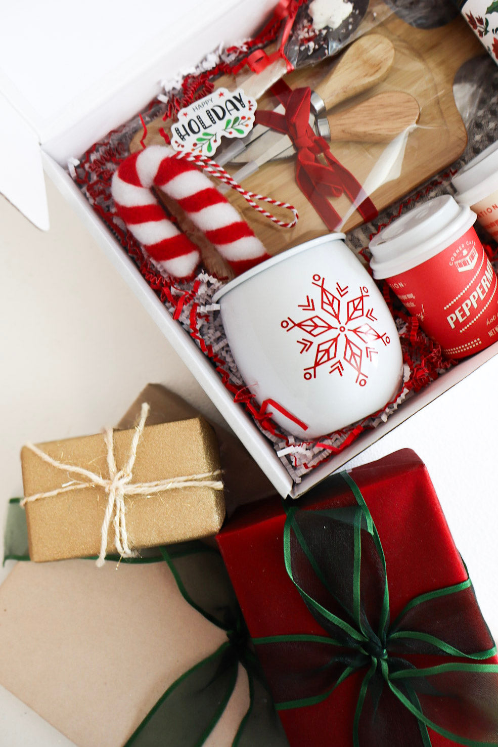 Cup of Cheer Christmas Box (Goodies for a Cozy Night In)