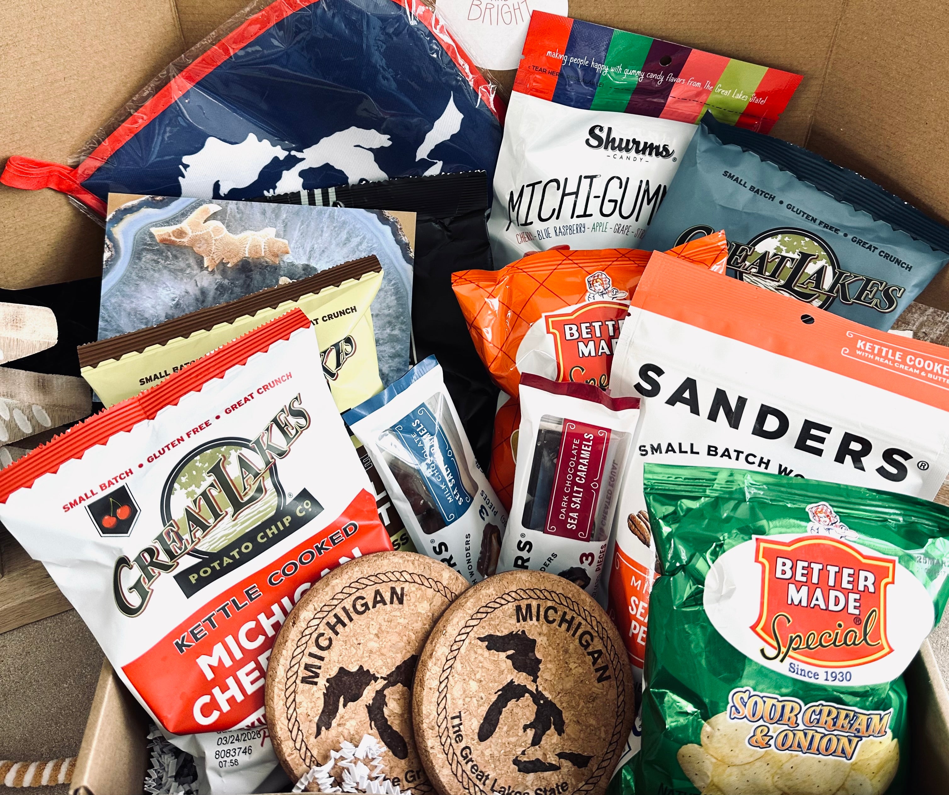 Mitten Gift Box (Perfect for Michigan Natives or Anyone Missing the Mitten)