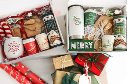 Cup of Cheer Christmas Box (Goodies for a Cozy Night In)