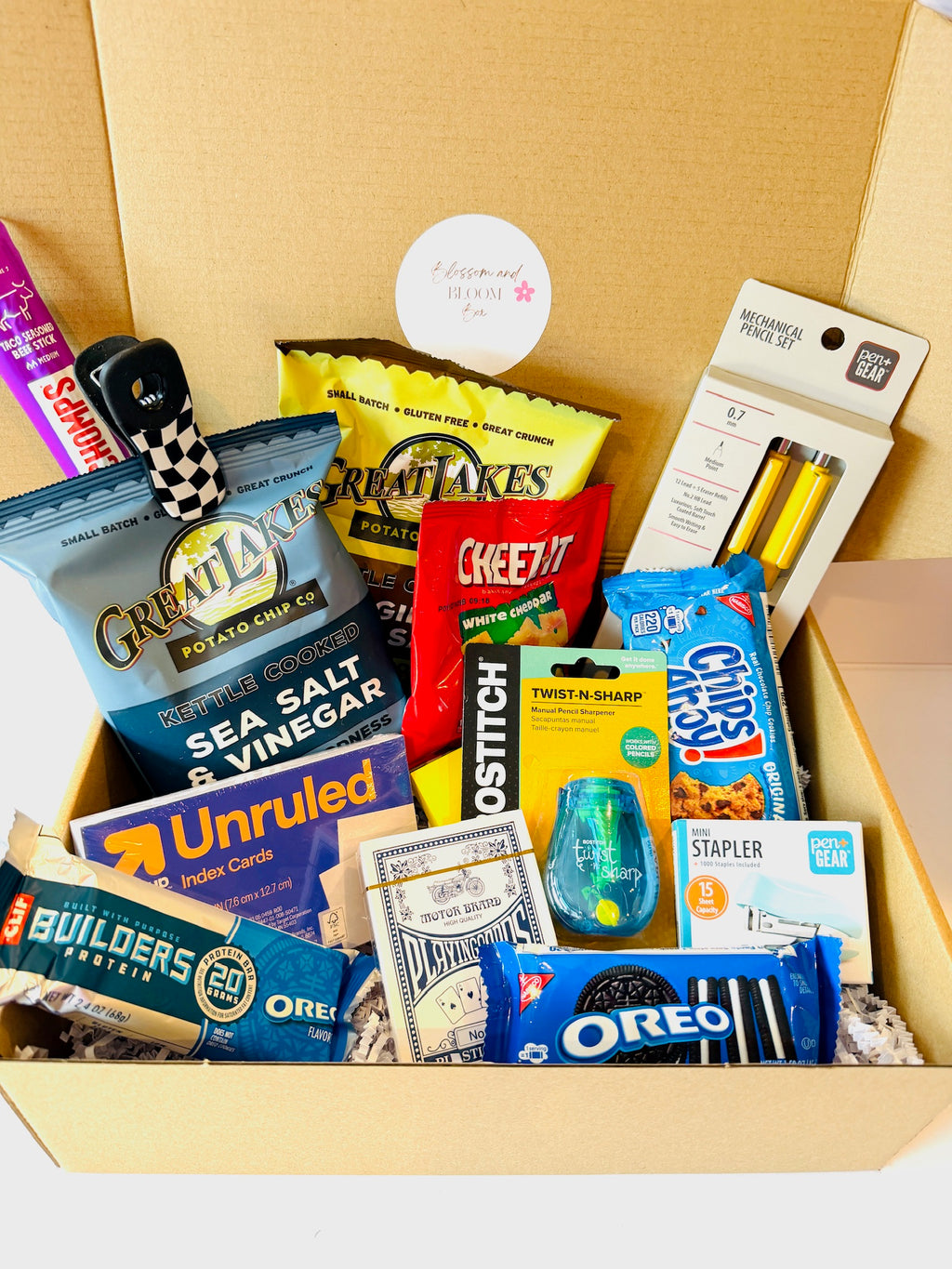 College Gift Box for Welcome Week, Exams, Just Because or Thinking of You (Copy) (Copy)